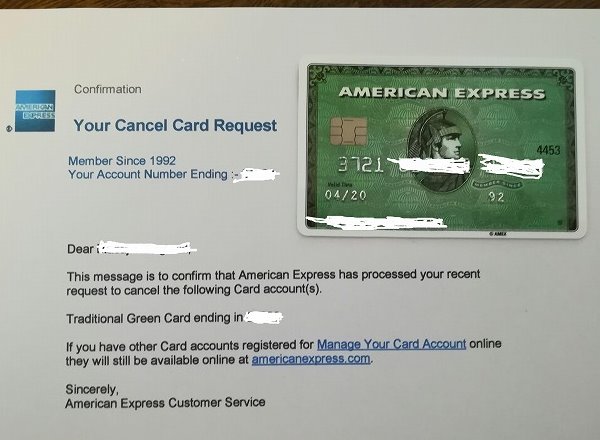 S-goodbye Amex